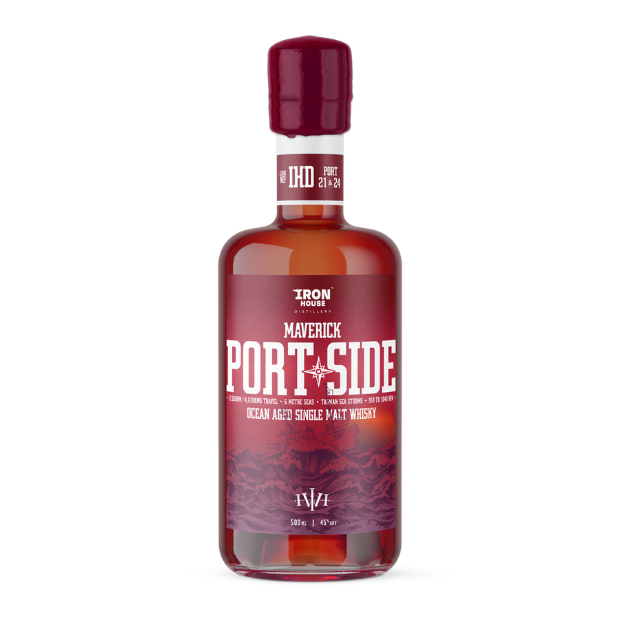 TASMAN WHISKY - Port Side - Distiller's Release Port Cask - Tasmanian Single Malt